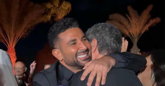 أحمد سعد يُشعل حفل زفاف ابنة المخرج عمرو عرفة