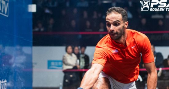 محمد أبو الغار يتوج ببطولة الصين المفتوحة للاسكواش