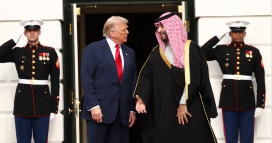 ترامب يستقبل ولى العهد السعودى بالبيت الأبيض