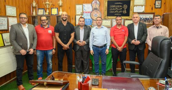 كرم جابر يتابع المشروع القومى للموهبة والبطل الأولمبى فى المنوفية
