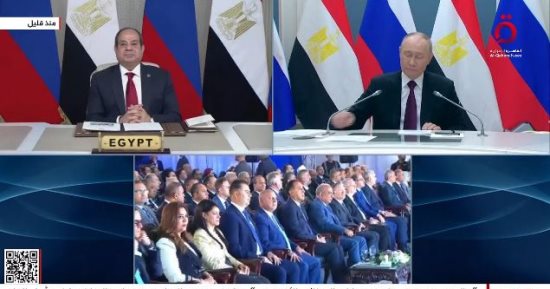 فلاديمير بوتين: الرئيس السيسى بادر بمشروع الضبعة النووية