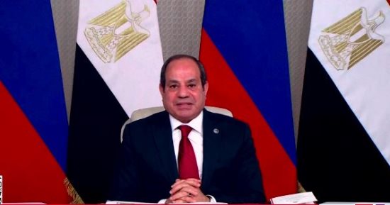 نص كلمة الرئيس السيسى خلال مراسم وضع هيكل الاحتواء بمفاعل الضبعة