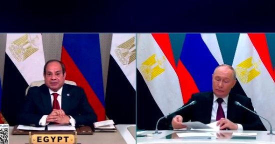 بوتين: محطة الضبعة النووية تلبى احتياجات الاقتصاد المصرى المتنامى