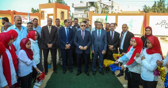 محافظ كفر الشيخ يفتتح مدرسة إصلاح إدريجة للتعليم الأساسى