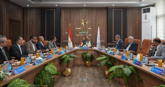 مجلس جامعة بنها الأهلية يعتمد دراسة جدوى إنشاء كليتين جديدتين ومركز للاختبارات الإلكترونية  