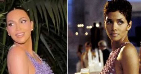 عودة للفساتين الكلاسيكية.. بصمة شريهان فى بوليوود وكيم كاردشيان تتألق بفستان ناعومى كامبل