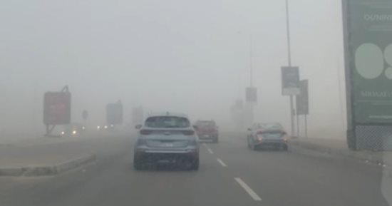 تحذيرات من شبورة مائية كثيفة على طرق القاهرة الكبرى وشمال الصعيد