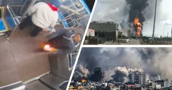 باختصار.. أهم الأخبار العربية والعالمية حتى الظهيرة.. استشهاد 3 فلسطينيين بقصف إسرائيلى على منزل بجنوبى قطاع غزة.. اندلاع حريق هائل فى مشروع نفطى بفنزويلا.. اتهام رجل في شيكاغو بإشعال النار في امرأة داخل قطار