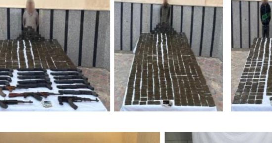 سقوط أخطر بؤرة إجرامية بمطروح والإسكندرية وضبط مخدرات وأسلحة بـ75 مليون جنيه