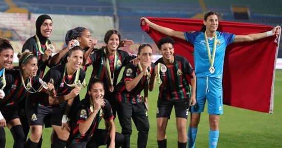 الشوط الأول .. الجيش الملكي يتقدم علي أسيك بهدف فى نهائى أفريقيا للسيدات