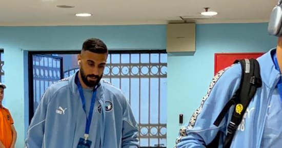 بيراميدز يصل ملعب الدفاع الجوى لمواجهة ريفرز يونايتد فى دورى الأبطال