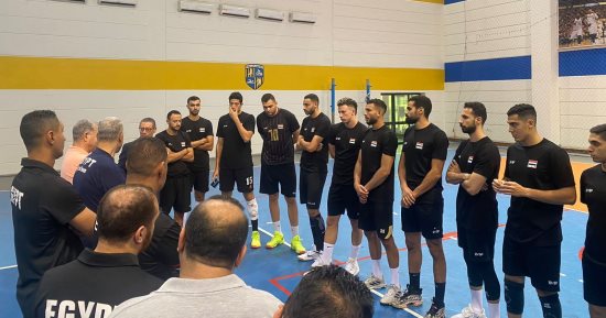 منتخب الكرة الطائرة يعود لمعسكر المقاولون استعدادا لكأس التحدى