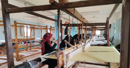 تعرف على سجاد البشندي السياحى أرقى المنتجات اليدوية في الوادي الجديد