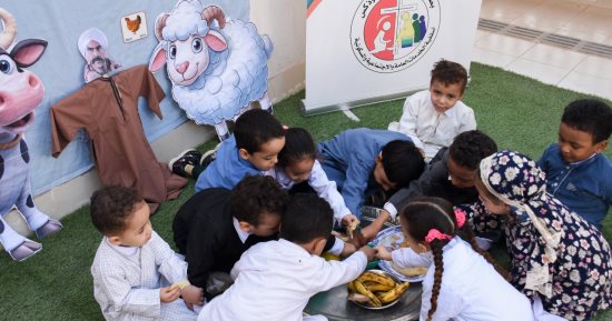 أسقفية الخدمات عضو التحالف تحتفل باليوم العالمى للطفل بقرية سلامون بسوهاج