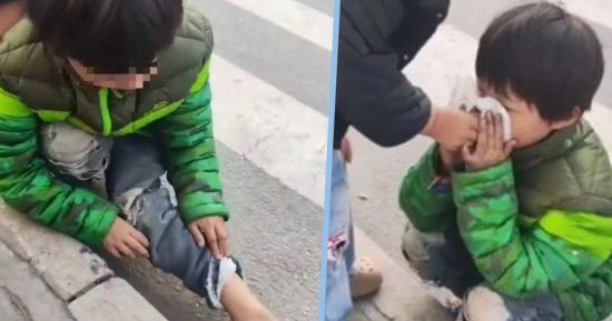 تعاطف واسع مع طفلة صينية تبحث عن الطعام وسط البرد القارس.. وتدخل حكومى