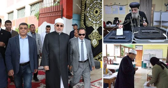 رجال الدين يدلون بأصواتهم في اليوم الأول لانتخابات النواب 2025.. ويحثون المواطنين على المشاركة الواعية.. مفتى الجمهورية: التزام وطنى وتكليف شرعى.. والبابا تواضروس: المشاركة تعبير واضح عن انتماء الإنسان لبلده