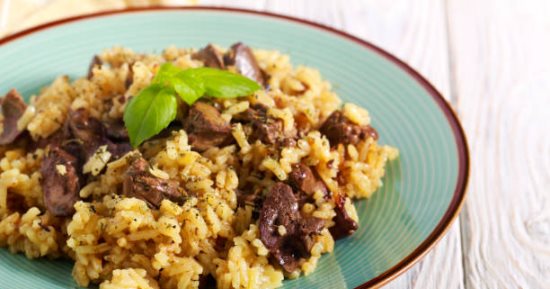طريقة عمل طاجن الأرز بالكبدة.. طبق شهى فى وقت قصير