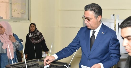 وزير التموين يدلي بصوته في انتخابات مجلس النواب 2025