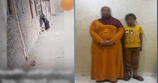 ضبط سيدة ونجلها بتهمة سرقة منزل فى القليوبية.. فيديو