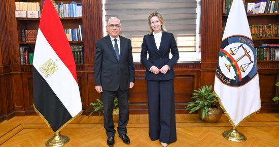 النائب العام يستقبل الممثلة الخاصة للاتحاد الأوروبي لبحث تعزيز التعاون