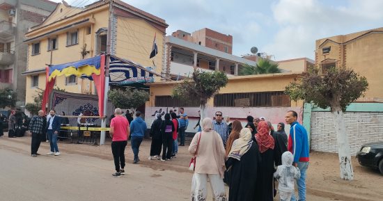 اللجان تستقبل الناخبين ثانى أيام انتخابات النواب بالغربية.. فيديو