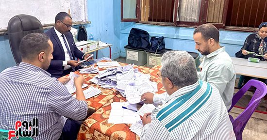 بدء فرز الأصوات بعد انتهاء جولة إعادة انتخابات النواب بالدوائر الـ19 الملغاة