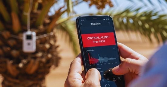 جامعة مصر للمعلوماتية تشارك بمسابقة دولية بمشروع للإنذار المبكر من سوس النخيل