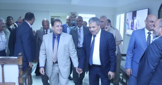 افتتاح دار ضيافة رئاسة جامعة قنا