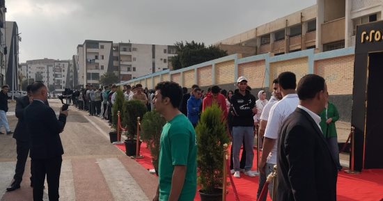 إقبال على لجان انتخابات مجلس النواب فى التجمع الخامس