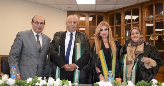 جهاد الدينارى تحصل على ماجستير فى الدراما والنقد بتقدير ممتاز من جامعة عين شمس