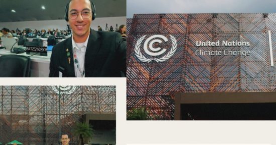 رئيس اتحاد طلاب جامعة القاهرة يشارك بمؤتمر الأمم المتحدة للتغير المناخى COP30 
