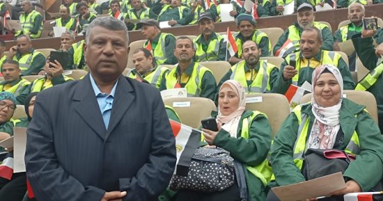 هيئة نظافة الجيزة: تكريم المشاركين فى افتتاح المتحف الكبير رسالة دعم 