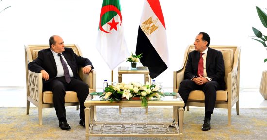 رئيس الوزراء والوزير الأول لجمهورية الجزائر يترأسان أعمال الدورة التاسعة للجنة العليا المصرية الجزائرية.. مدبولى: العلاقات بين البلدين تاريخية.. غريب: مصر والجزائر تتمتعان بسجل اقتصادى حافل من التعاون النموذجى