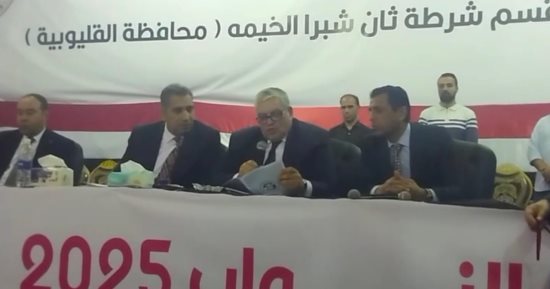 اللجنة العامة بشبرا الخيمة تعلن الحصر العددى لانتخابات النواب بالقليوبية