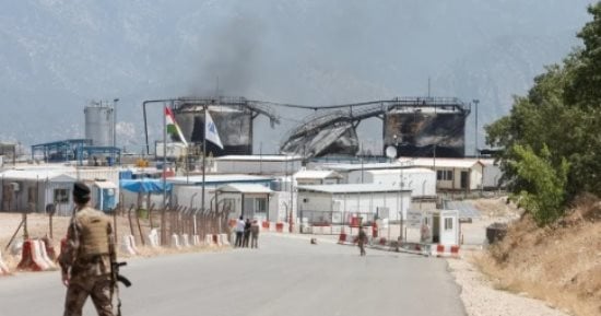 هجوم بطائرة مسيّرة يستهدف جماعة معارضة إيرانية في كردستان العراق