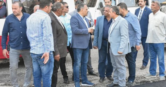 محافظ الشرقية يتفقد أعمال الرصف والتطوير الجارية بشارع سعد زغلول