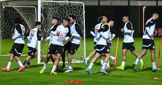 منتخب مصر المشارك فى كأس العرب يختتم معسكره قبل السفر إلى قطر