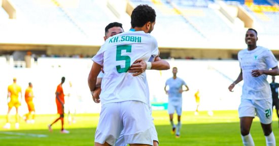 كايزر تشيفز يتقدم على المصرى 1-0 فى الشوط الأول بالكونفدرالية