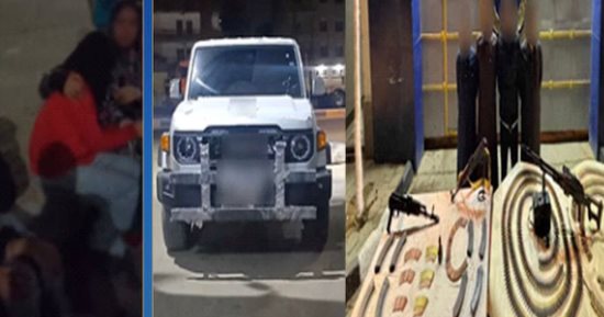 الداخلية تضبط تشكيلا عصابيا تحرش بطالبتين وضرب النار فى الجيزة.. فيديو