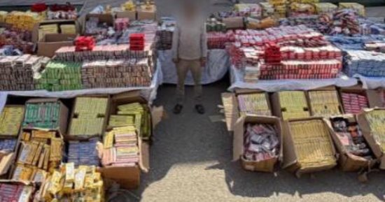  سقوط تاجر ألعاب نارية بحوزته أكثر من 5 ملايين قطعة في أسيوط