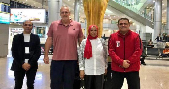 وصول العالمى أوفه هون لبدء معسكر منتخب الرمح.. وفودة: سنواصل دعم لاعبينا