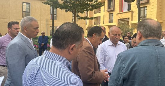 رئيس الوزراء يتفقد منطقة الفسطاط فيو