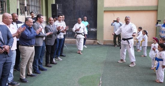 جهود محافظة أسيوط لتطوير الصالات الرياضية.. نادى غرب البلد نموذجا