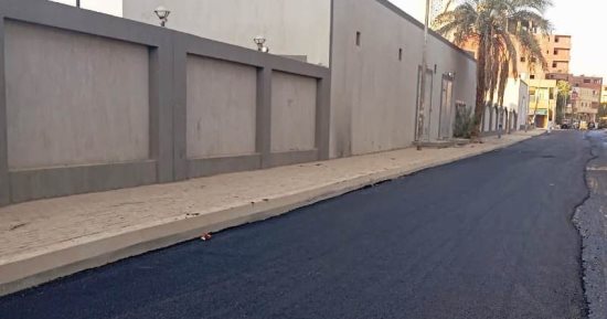 شبكة طرق ممهدة.. هدية الدولة لأهالى نصر النوبة بأسوان