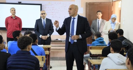 6 رسائل هامة خلال جولة وزير التربية والتعليم فى مدارس الجيزة