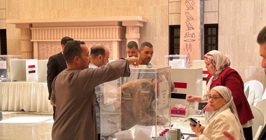 بدء تصويت الجالية المصرية بالأردن فى اليوم الثانى لانتخابات النواب بالدوائر الملغاة