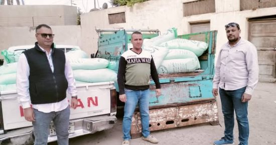 ضبط 9 أطنان دقيق مدعم ومستودعين لتلاعبهما في 1100 أسطوانة بوتاجاز بالبدرشين