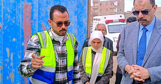 محافظ سوهاج: بدء التشغيل الفعلي لمحطة صرف صحي بناويط بالمراغة بنهاية مارس
