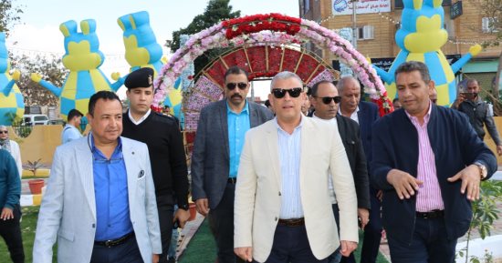محافظ الإسماعيلية يفتتح حديقة أبو عطوة بمنطقة الدبابات