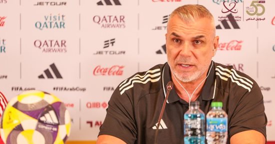 كوزمين: منتخب المغرب صعب وجماهيرنا سر التفوق في كأس العرب 